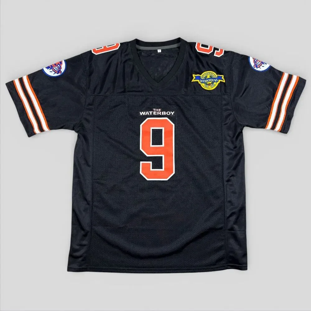 The Waterboy Bobby Boucher #9 Football Jersey Stitched Adam Sandler Sz Men's XL - Picture 1 of 8